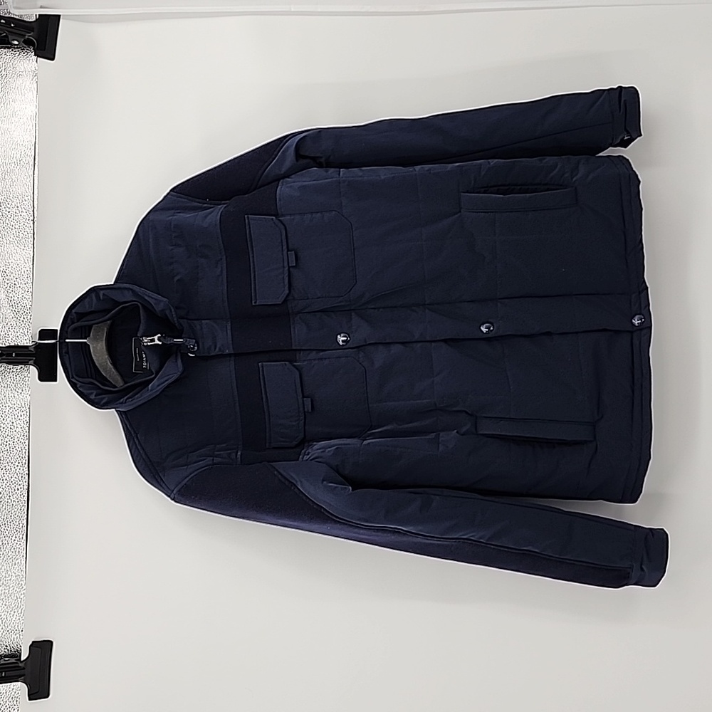 7 Diamonds Malik Men's Quielted Full Zip Blue Jacket Size M
